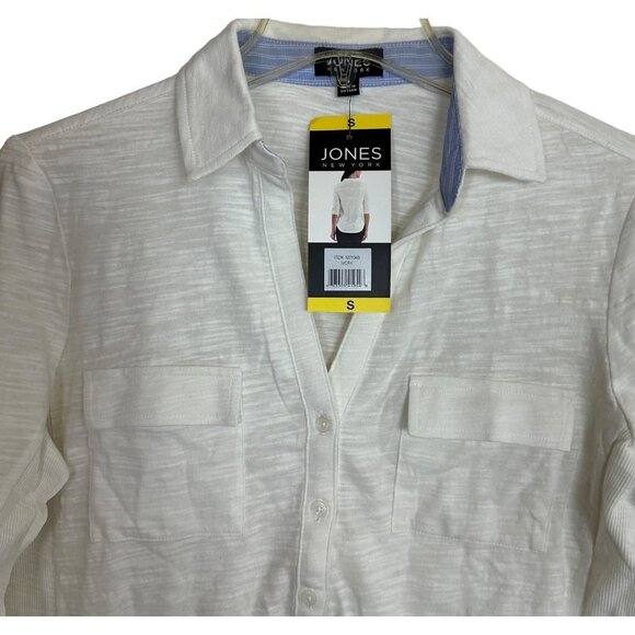Jones New York Women's Color Ivory Size Small New Sku 2372 - Picture 3 of 16